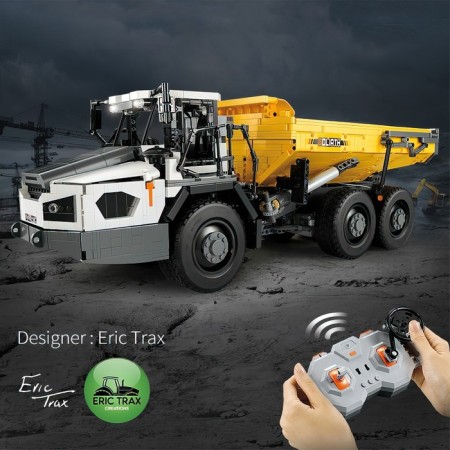 Designer Radio -controlled "Construction truck", 3067 parts, scale 1:17-1