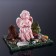 Souvenir "Angel Praying with a book", coil, marble