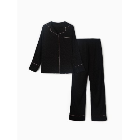 Women's set (shirt and trousers) KAFTAN LEO Black Collection Rr 52-54-4