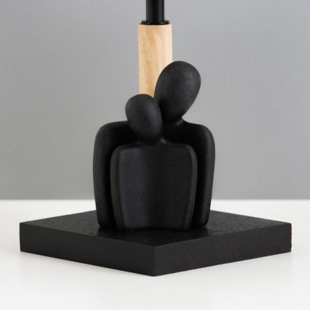 Board Lamp "Tenderness" E14 40W Black 15x15x31cm Risalux-2