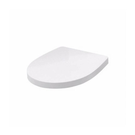 Roca Victoria Nord Zru9000024, Duroplast, Microlift, White, white toilet cover.