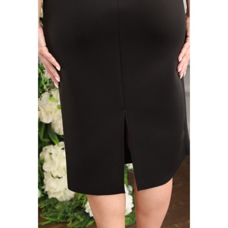 Female dress, size 50, black color-5