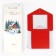 Confectionery box with a window, a chest, "heat and comfort", 20 x 20 x 20 cm, New Year