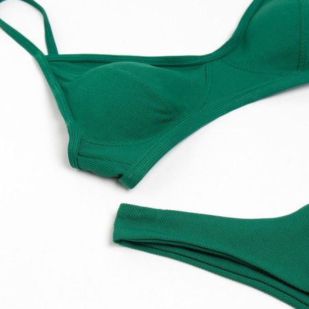 Swimsuit female separate minku color green, size 48-8