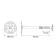 Dowel "Zubble", for insulating materials, with plastic nails, 10x110 mm, 100 pcs