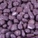 Soil for the aquarium "Galki color, lilac" 800g fry 8-12 mm