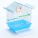 Poultry cell equipped BD-1/1D, 30 x 23 x 39 cm, blue (packing 12 pcs)