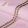 Metallized braid “rectangle”, 8 × 5 mm, 4.5 ± 0.5 m, gold color