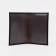Passport cover, dark brown color