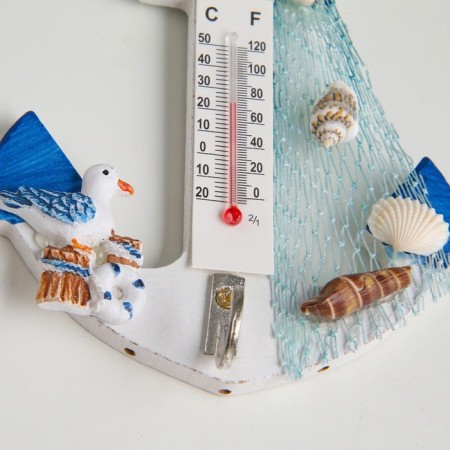Interior anchor with a thermometer 12.5*9*2cm, mix-7
