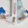 Interior anchor with a thermometer 12.5*9*2cm, mix