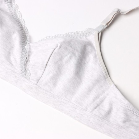 Women's bra for feeding, color gray melange, size 80c-5