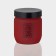 Glass Bank for bulk products "Love in the kitchen", 425 ml, red color