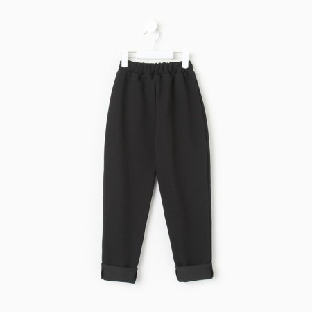 Kidsa (sweatshirt, trousers) minku color black, height 146 cm-12