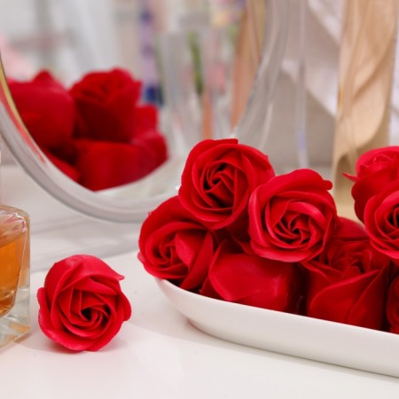 Soap rose, red-2