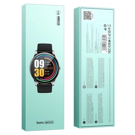 Smart hours Hoco Y10, 1.3 ", 360x360, BT5.0, 230 mAh, gray-5