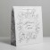 Gift laminated package, packaging, for you, ml 21 x 25 x 8 cm