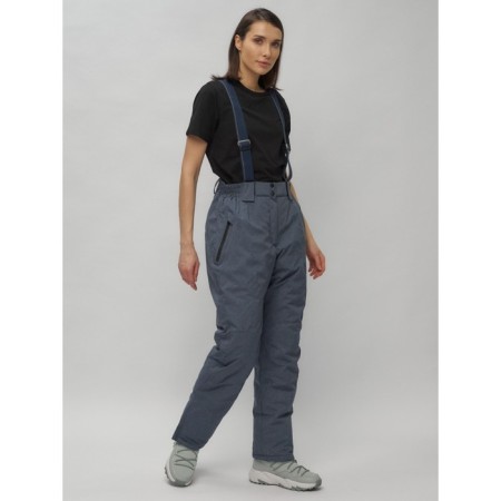 Ski suit female, size 56, blue color-17