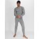 Male thermal underwear, size 48-50, light-gray color