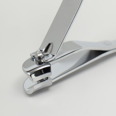 Kusachki - Kniper pedicure, mowed blade, 10 cm, silver color-4