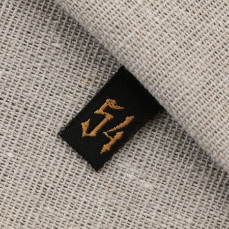 Textile strip "54", 4.6 x 1 cm