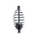 The feeder is twisted with a load inside, 65 mm, 31 g