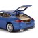 Metal machine Porsche Panamera S, 1: 24, doors, hood and trunk, light and sound effects, blue color open