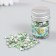 Decor for creativity in the bottle "Rhinestones. Light green" set 250 pcs d = 0.6 cm 4x3x3 cm