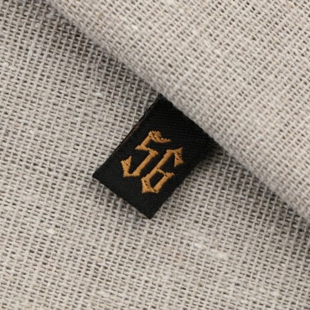 Textile strip "56", 4.6 x 1 cm