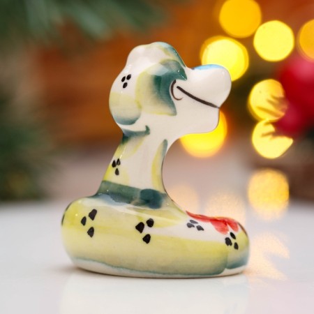 New Year. Souvenir "Vasya" 5.5 × 5.5 cm, gzhel, color-1