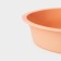 Baking uniform “Circle”, silicone, d = 22 (along the bottom d = 18 cm), h = 4.5 cm, orange color