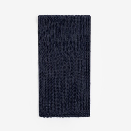 Female snood, dark blue color, size 120x31-1