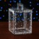 New Year. Box gift New Year folding PVC "Winter" 12 x 12 x 15 cm.