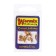 Mormyshka Uralka with risks (galvanic gold), weight 0.2 g, size 2