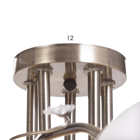 Belinda chandelier 5x40W E27 bronze 49x19x23cm-4