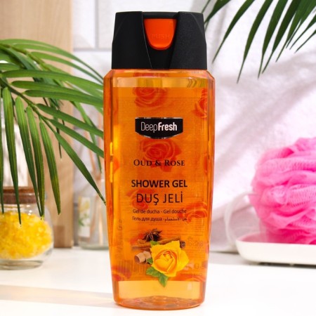 Shower gel "cinnamon and rose", 500 ml