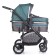 Stroller Transformer 2 in 1 ACARENTO Essenza, Dark Cyan color