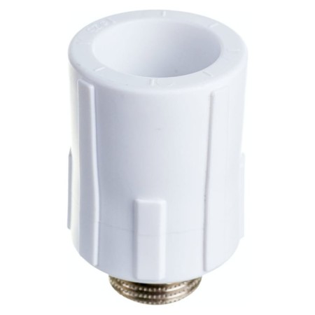 Combined "Politek" coupling, polypropylene, 25 mm x 1/2 ", external thread