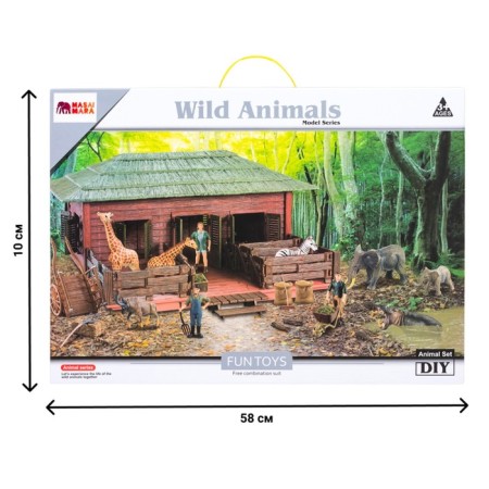 Set of figures "on the farm", 19 items-12