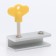 Loading and windows lock, yellow, 10 mm, 2 fasteners