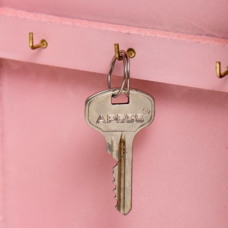 Keywater tree "heart on the Bange" Pink 26.5x21x6.5 cm-4