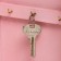 Keywater tree "heart on the Bange" Pink 26.5x21x6.5 cm