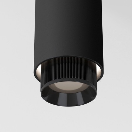 Lamp ceiling Elektrostandard, Nubis GU10 10 W, 60x60x150 mm, IP20, Black color-1