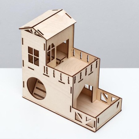 Rodent Castle, 16 x 24 x 23 cm-3