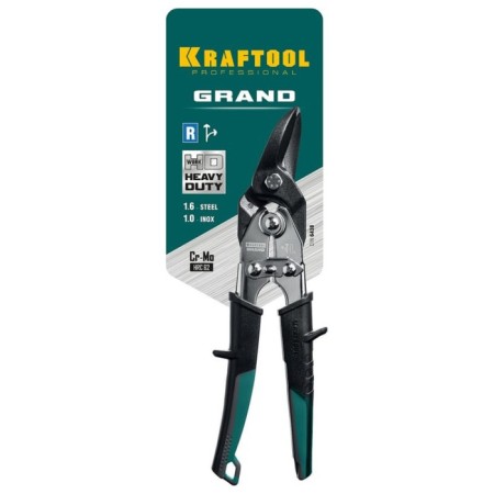 Kraftool Grand metal scissors, 2k handles, left cut, 270 mm-3