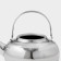Gretel stainless steel teapot, 1.6 liters, metal sieve, chrome color