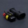 Car connector, hermetic plug-ninsendo DJ7021-1.5-11/21, 2 contacts, set 5 pcs