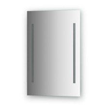 Mirror with 2 built-in LED-lights 10.5 watts, 50x75 cm, EvoForm