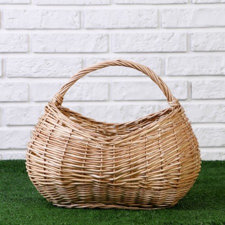 Basket "Harvest", 39 × 23 × 16/24/32 cm, manual weaving, willow-1