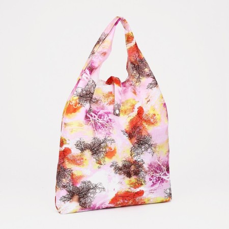 Permanent bag on the button, pink color-1
